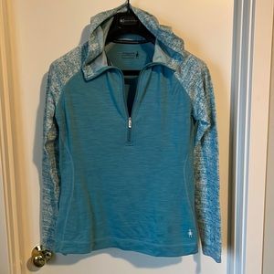 Smartwool hoody 1/4 zip. Women’s large.
